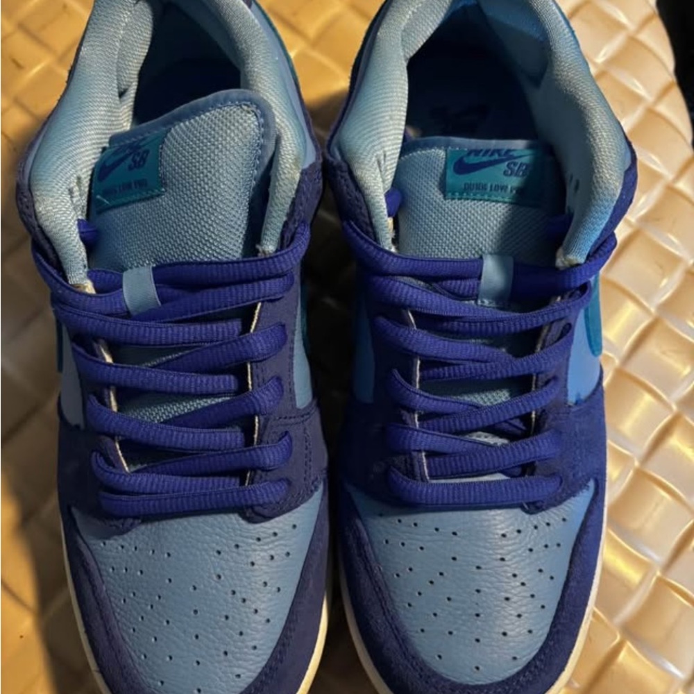 Nike SB Royal Blue and Light Blue Sneakers